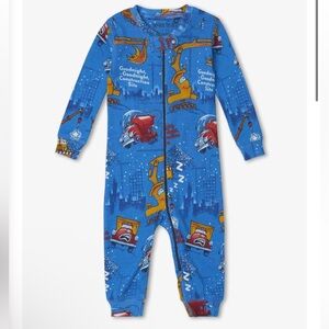 NWT Books To Bed Goodnight Goodnight Construction Site Sleeper Size 6-12 months